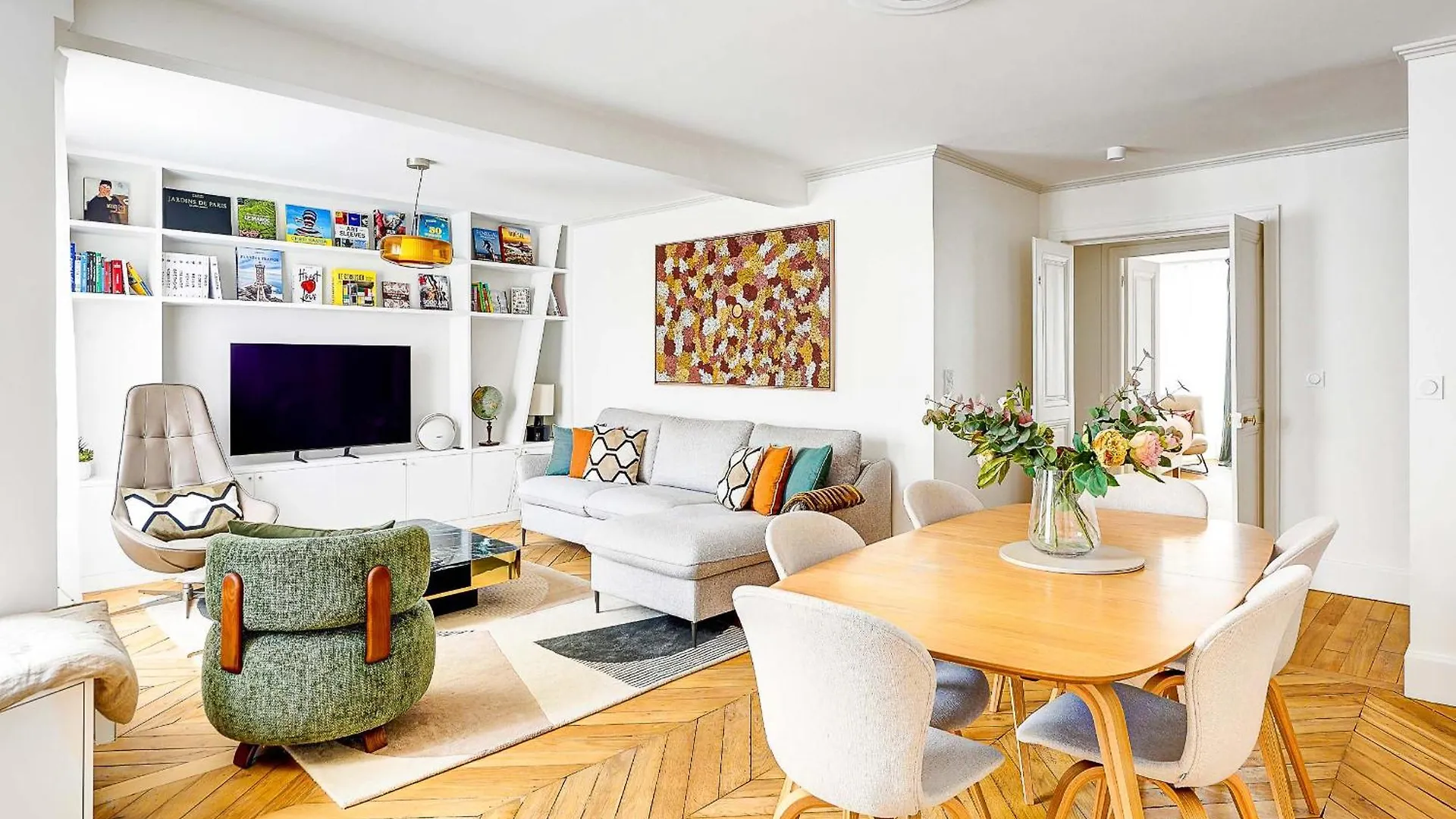 Appartement De Luxe Et Lumineux Saint Honore Pour 6 Personnes Παρίσι